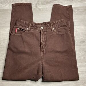 Bongo Women Jeans Size 28 Waist Brown Mom 90s Y2K High‎ Rise Denim USA